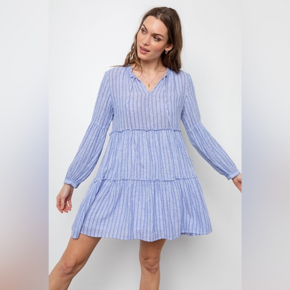 Rails Everly Dress in Ludlow Stripe - Picture 2 of 7